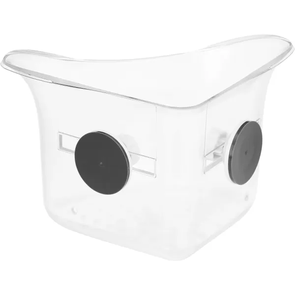 Amazon Basics ExtraStrength Suction Corner Shower CaddyCorner Basket