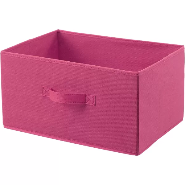 Amazon Basics Fabric 3Drawer Storage Organizer Unit for Closet BlackHot Pink Replacement Drawers