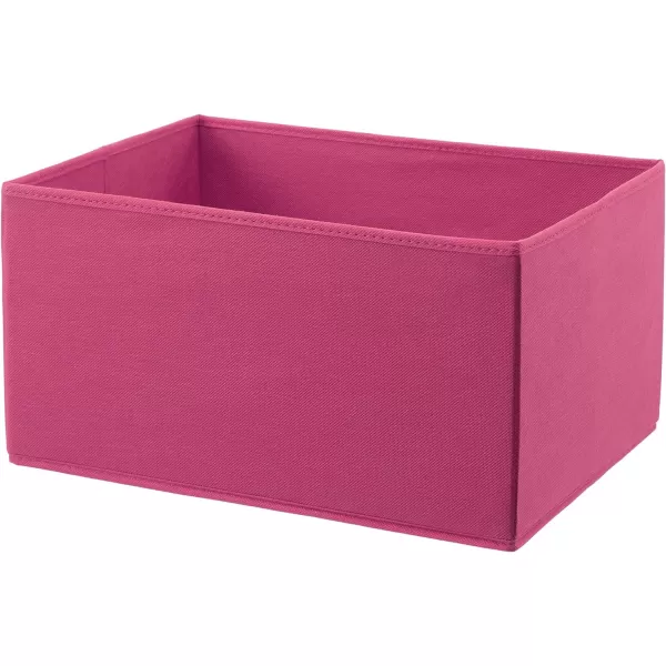 Amazon Basics Fabric 3Drawer Storage Organizer Unit for Closet BlackHot Pink Replacement Drawers