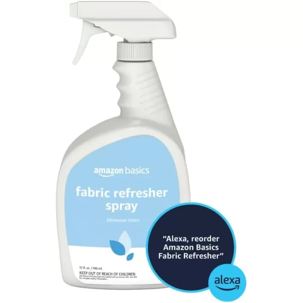 Amazon Basics Fabric Refresher Spray Fresh Scent 32 fl oz Pack of 2Amazon Basics Fabric Refresher Spray Fresh Scent 32 fl oz Pack of 2