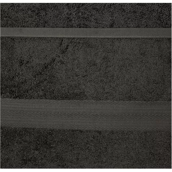 Amazon Basics FadeResistant Cotton Washcloth 12Pack White 12 L x 12 WBath Sheet Pack of 2 Black