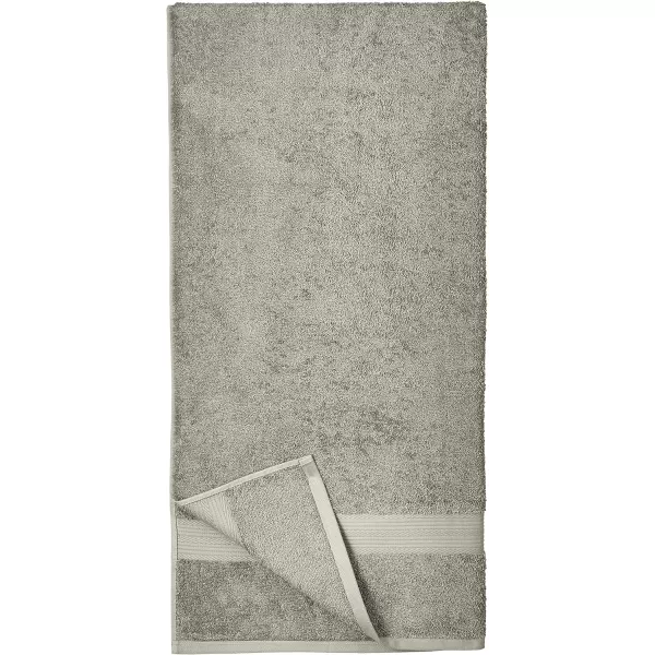 Amazon Basics FadeResistant Cotton Washcloth 12Pack White 12 L x 12 WBath Sheet Pack of 2 Gray