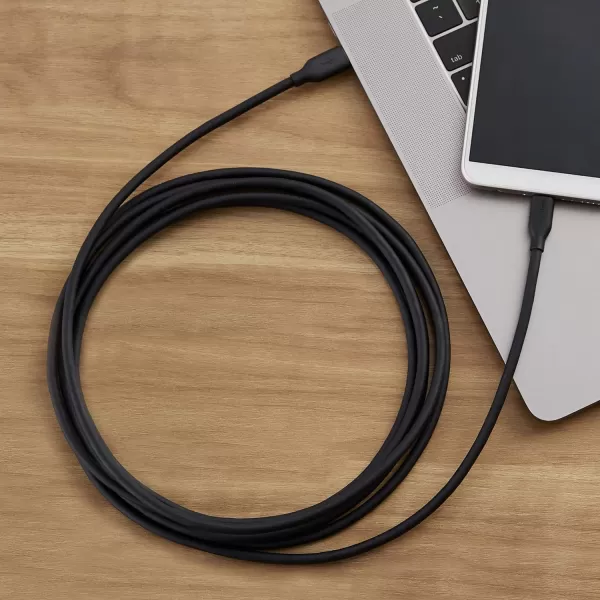 Amazon Basics Fast Charging 3A USBC20 to MicroB Cable  10Foot Black 1 Pack1 Pack 10 Feet