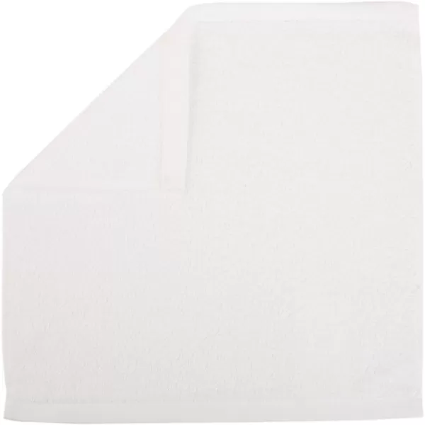 Amazon Basics Fast Drying Bath Towel Extra Absorbent Terry Cotton Washcloth 12 x 12 Inch White  Pack of 24White Pack of 60