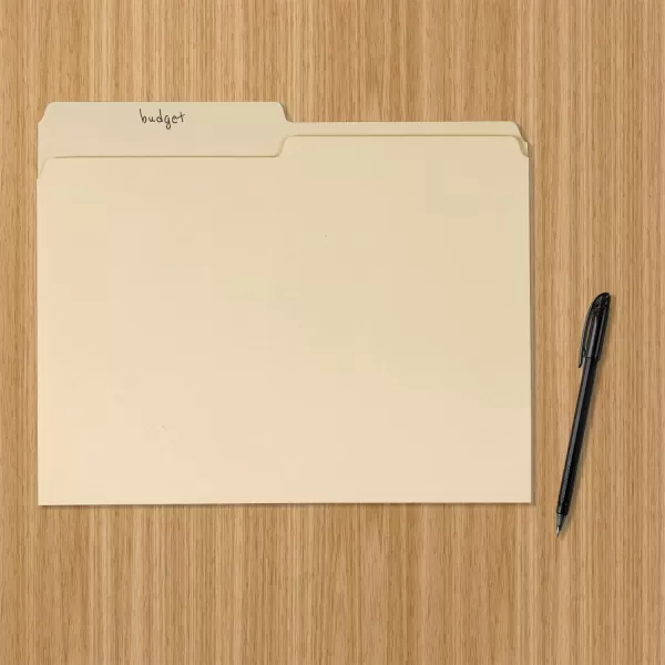 Amazon Basics File Folders 12 Tab 36Pack Letter 85 x 11 ManilaAmazon Basics File Folders 12 Tab 36Pack Letter 85 x 11 Manila