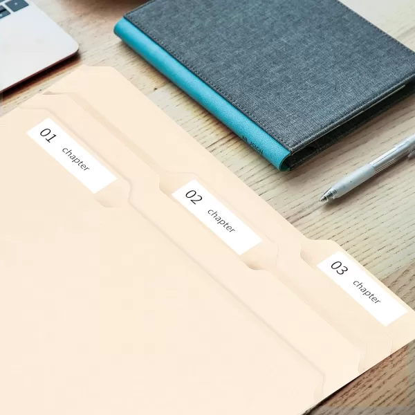 Amazon Basics File Folders Letter Size Heavyweight 13Cut Tab Assorted Colors 50PackManila Legal size