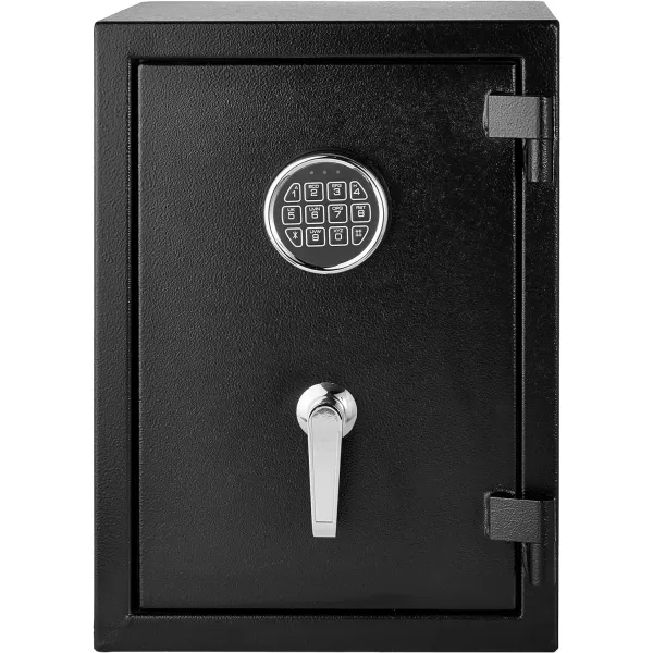 Amazon Basics Fire Resistant Security Safe with Programmable Electronic Keypad 21 Cubic Feet Black 1693W x 1378 Dx 2598H124 Cubic Feet