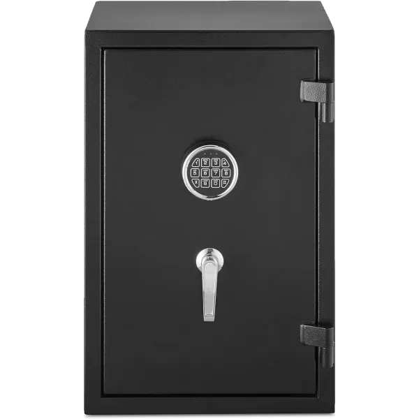 Amazon Basics Fire Resistant Security Safe with Programmable Electronic Keypad 21 Cubic Feet Black 1693W x 1378 Dx 2598H21 Cubic Feet