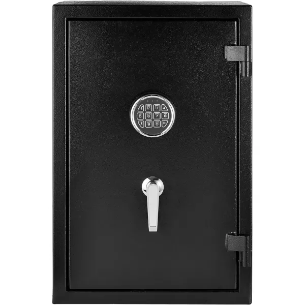 Amazon Basics Fire Resistant Security Safe with Programmable Electronic Keypad 21 Cubic Feet Black 1693W x 1378 Dx 2598H21 Cubic Feet
