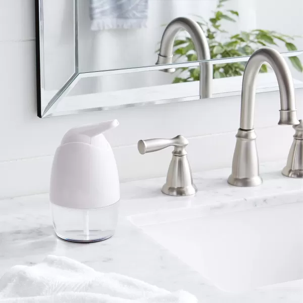 Amazon Basics Foaming Soap Pump Dispenser  NickelWhite Pivoting
