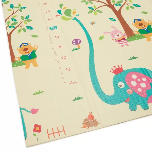 Amazon Basics Foldable Baby Crawling Play Mat Reversible Waterproof  71 x 63 x 0671 x 63 x 06