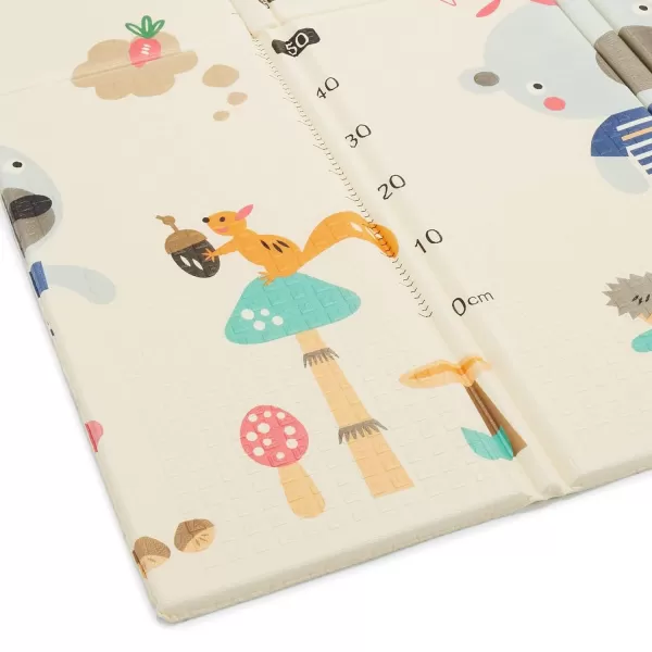 Amazon Basics Foldable Baby Crawling Play Mat Reversible Waterproof  71 x 63 x 06787 x 71 x 06