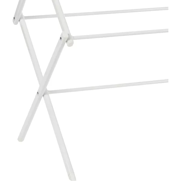 Amazon Basics Foldable Laundry Rack for Air Drying Clothing  418 x 295 x 145 WhiteWhite