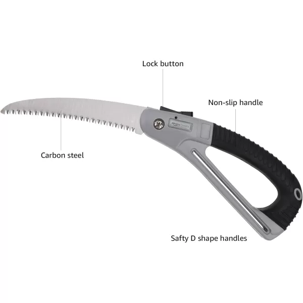 Amazon Basics Folding Pruning Saw  7inch Blade7Inch Blade