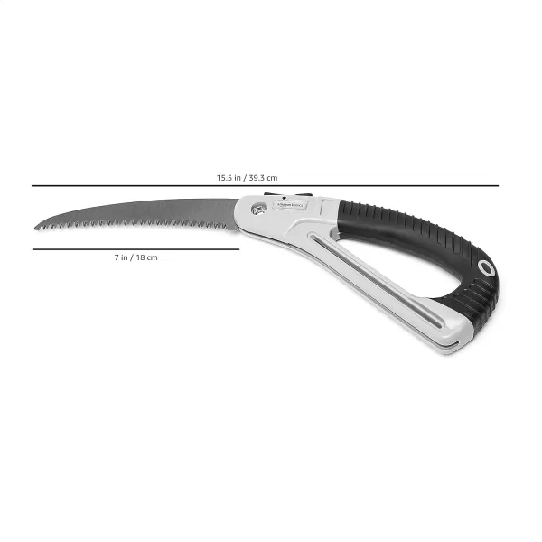 Amazon Basics Folding Pruning Saw  7inch Blade7Inch Blade