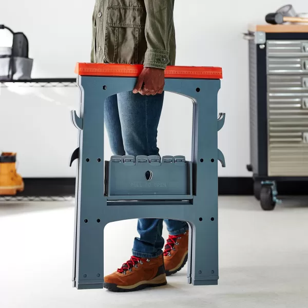 Amazon Basics Folding Sawhorse  Set of 2 900 Pound CapacityAmazon Basics Folding Sawhorse  Set of 2 900 Pound Capacity