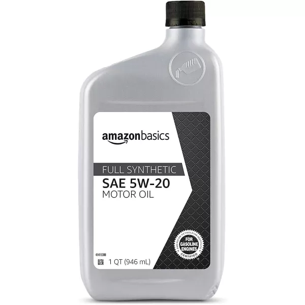 Amazon Basics Full Synthetic Motor Oil  5W20  1 Quart  6 Pack5W20 1 Quart  6Pack