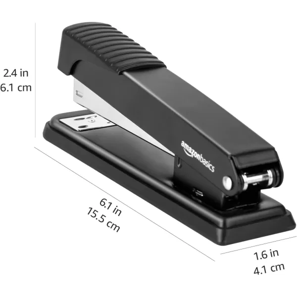 Amazon Basics Fullstrip Metal Office Desktop Stapler 25 Sheet Capacity 3 Pack BlackAmazon Basics Fullstrip Metal Office Desktop Stapler 25 Sheet Capacity 3 Pack Black