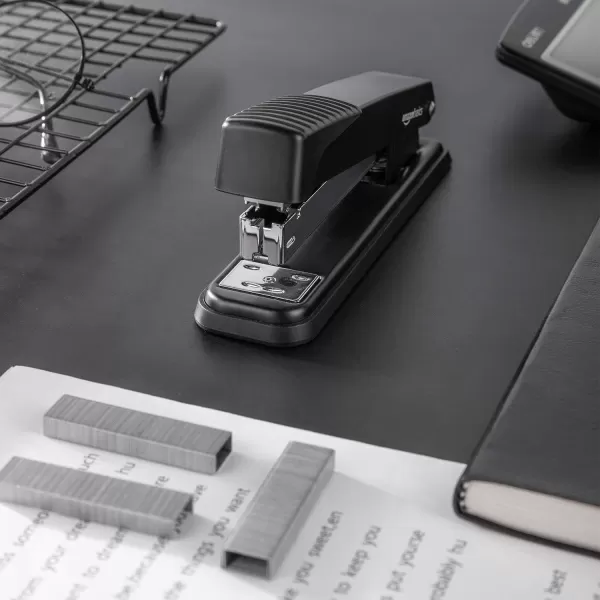 Amazon Basics Fullstrip Metal Office Desktop Stapler 25 Sheet Capacity 3 Pack BlackAmazon Basics Fullstrip Metal Office Desktop Stapler 25 Sheet Capacity 3 Pack Black
