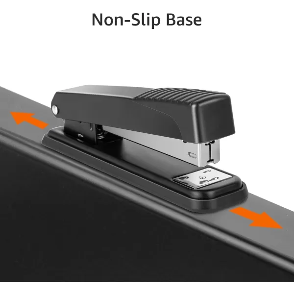 Amazon Basics Fullstrip Metal Office Desktop Stapler 25 Sheet Capacity 3 Pack BlackAmazon Basics Fullstrip Metal Office Desktop Stapler 25 Sheet Capacity 3 Pack Black