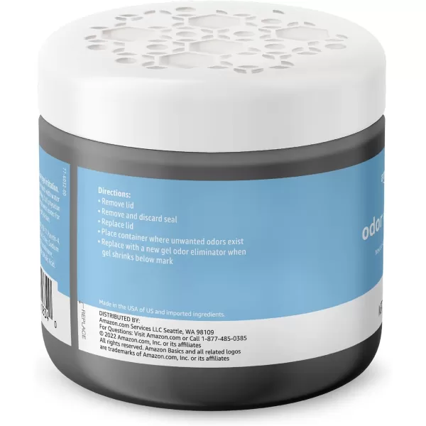Amazon Basics Gel Odor Eliminator Charcoal 17 ozFragrance Free