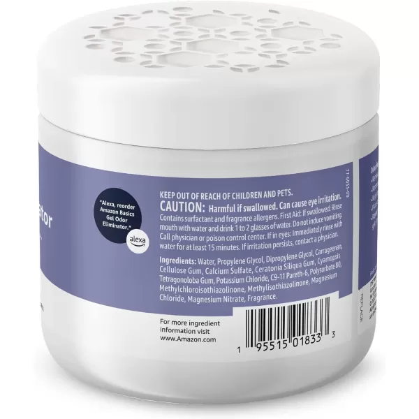 Amazon Basics Gel Odor Eliminator Charcoal 17 ozLavender