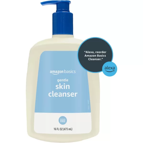 Amazon Basics Gentle Skin Cleanser Unscented 16 Fl Oz Pack of 1Amazon Basics Gentle Skin Cleanser Unscented 16 Fl Oz Pack of 1