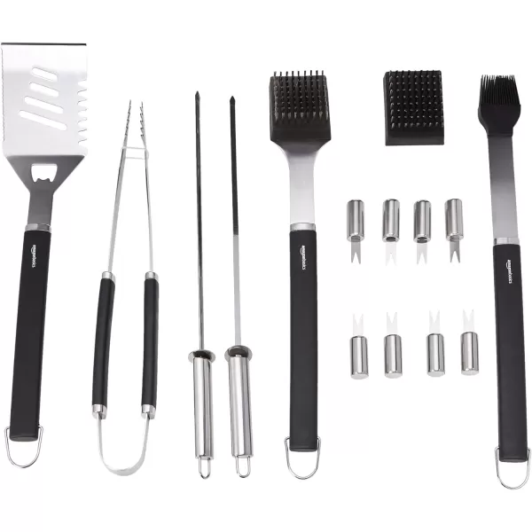 Amazon Basics Grilling Tool Set  15piece15 Piece