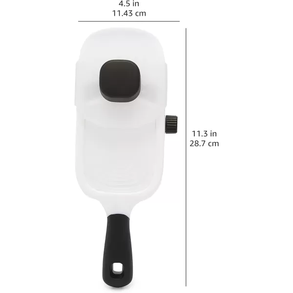 Amazon Basics Handheld Mandoline Slicer WhiteAmazon Basics Handheld Mandoline Slicer White