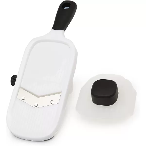 Amazon Basics Handheld Mandoline Slicer WhiteAmazon Basics Handheld Mandoline Slicer White