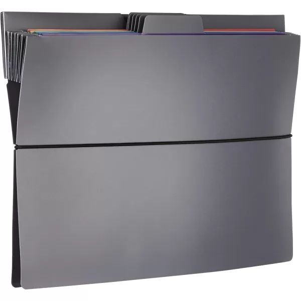 Amazon Basics Hanging 6 Pocket File Folders 36 in  MulticolorMulticolor