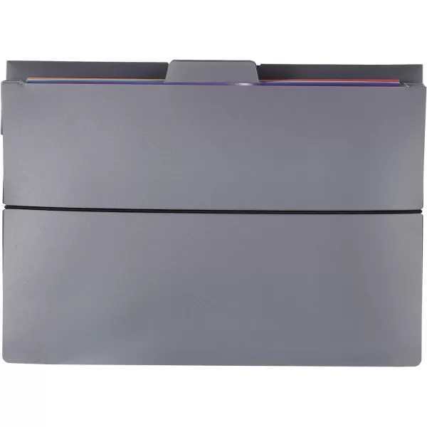 Amazon Basics Hanging 6 Pocket File Folders 36 in  MulticolorMulticolor