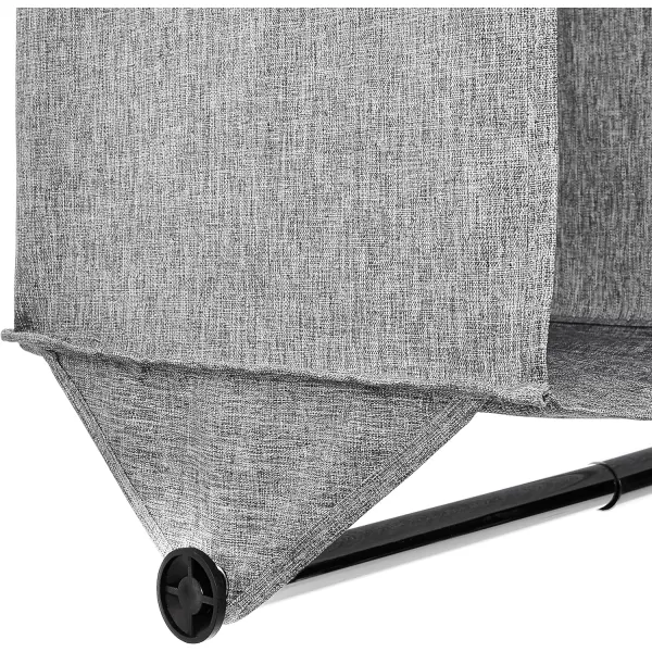 Amazon Basics Hanging Closet Shelf 6 Tier Heather Grey 2D x 12W x 12HHeather Grey 2Tier