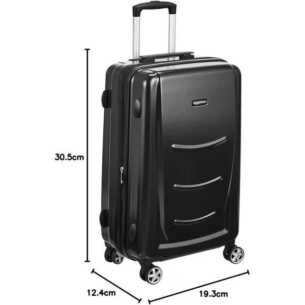 Amazon Basics Hard Shell Carry On Spinner Suitcase Luggage  307 Inch Slate GreySlate Grey 307inch Suitcase