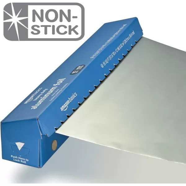 Amazon Basics Heavy Duty NonStick Foil 95 Sq FtAmazon Basics Heavy Duty NonStick Foil 95 Sq Ft