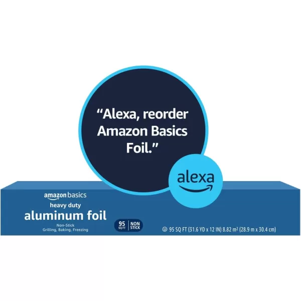 Amazon Basics Heavy Duty NonStick Foil 95 Sq FtAmazon Basics Heavy Duty NonStick Foil 95 Sq Ft