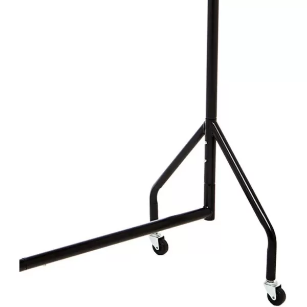 Amazon Basics Heavy Duty Rolling Garment Rack Hanging Clothes Organizer Rail for Display and Storage 121 x 152 m  Black121 x 152 m