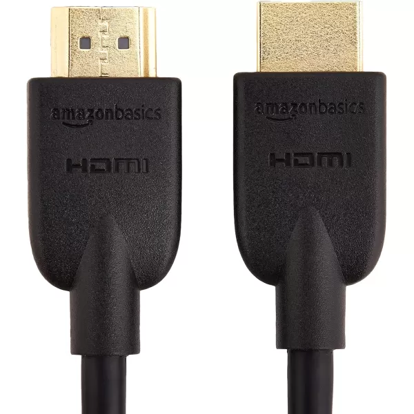 Amazon Basics HighSpeed HDMI Cable 18Gbps 4K60Hz  10 Feet Black Case of 52Black 3 Feet amp 15 Feet