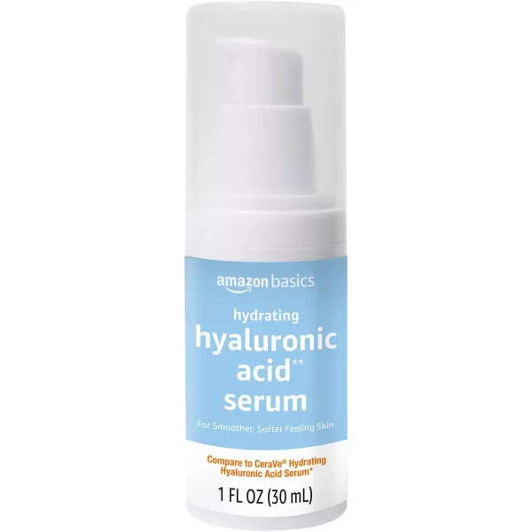 Amazon Basics Hydrating Hyaluronic Acid Serum 1 Fluid Ounce 1PackAmazon Basics Hydrating Hyaluronic Acid Serum 1 Fluid Ounce 1Pack