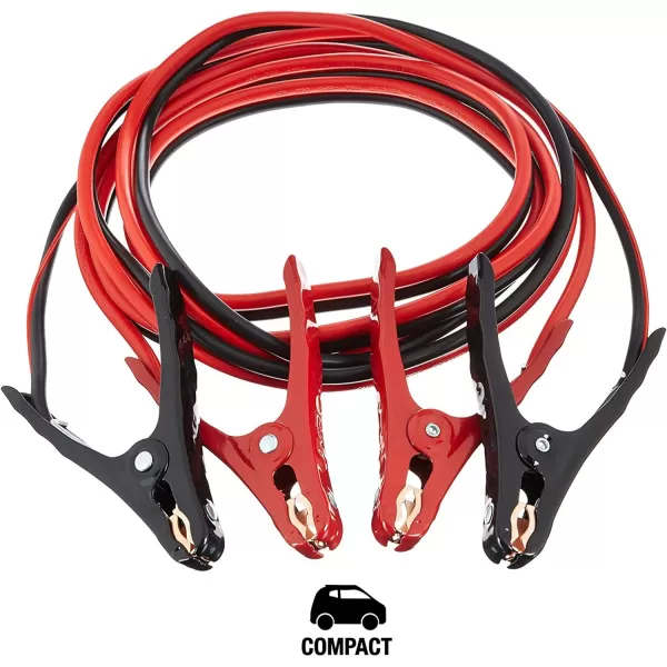Amazon Basics Jumper Cable for Car Battery 10 Gauge 12 Foot12Feet 10Gauge