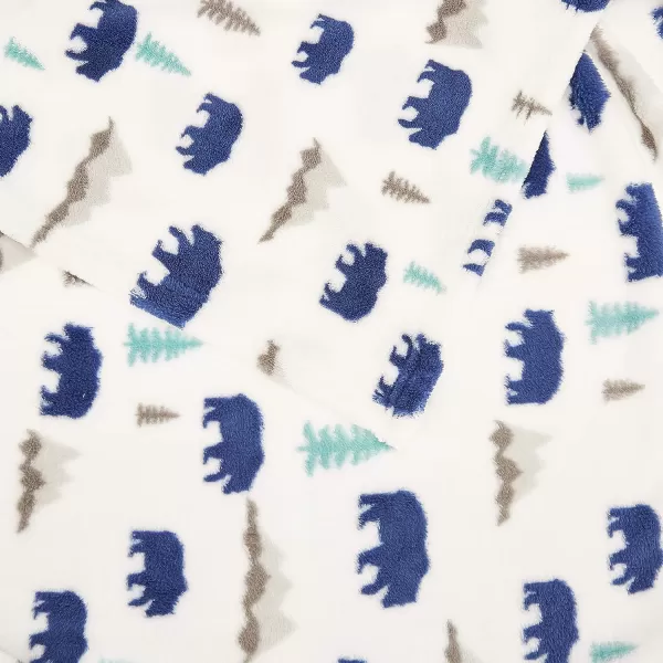 Amazon Basics Kids Bear Buddies Patterned Throw Blanket with Stuffed Animal BearAmazon Basics Kids Bear Buddies Patterned Throw Blanket with Stuffed Animal Bear