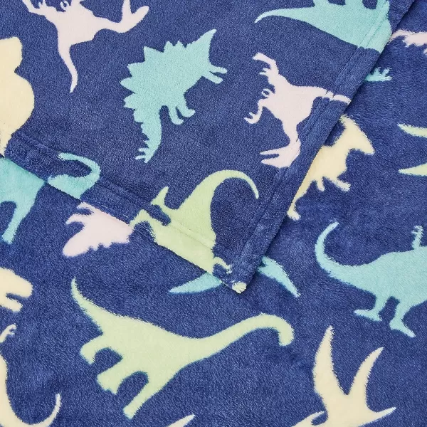 Amazon Basics Kids Dinosaur Squad Patterned Throw Blanket with Stuffed Animal DinosaurAmazon Basics Kids Dinosaur Squad Patterned Throw Blanket with Stuffed Animal Dinosaur