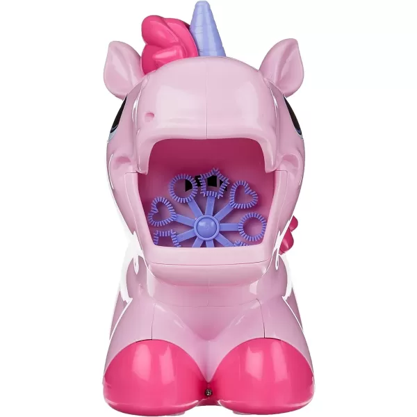 Amazon Basics Kids Outdoor Automatic Unicorn Bubble Blowing Machine With Solution Gift for Age 3Y PinkAmazon Basics Kids Outdoor Automatic Unicorn Bubble Blowing Machine With Solution Gift for Age 3Y Pink