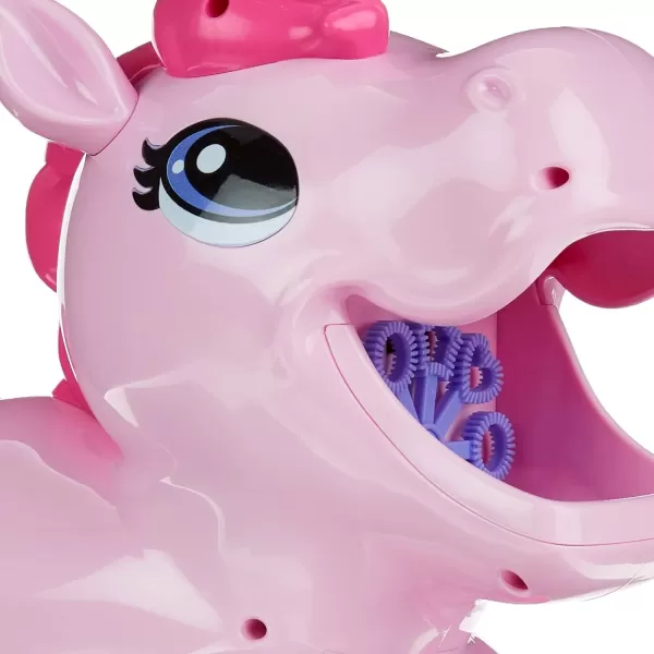 Amazon Basics Kids Outdoor Automatic Unicorn Bubble Blowing Machine With Solution Gift for Age 3Y PinkAmazon Basics Kids Outdoor Automatic Unicorn Bubble Blowing Machine With Solution Gift for Age 3Y Pink