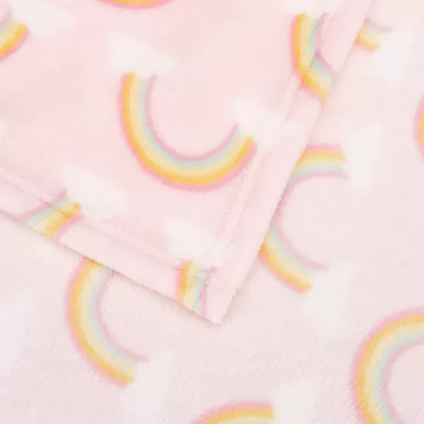 Amazon Basics Kids Unicorns amp Rainbows Patterned Throw Blanket with Stuffed Animal UnicornAmazon Basics Kids Unicorns amp Rainbows Patterned Throw Blanket with Stuffed Animal Unicorn