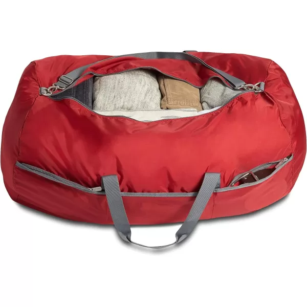 Amazon Basics Large Nylon Duffel BagRed