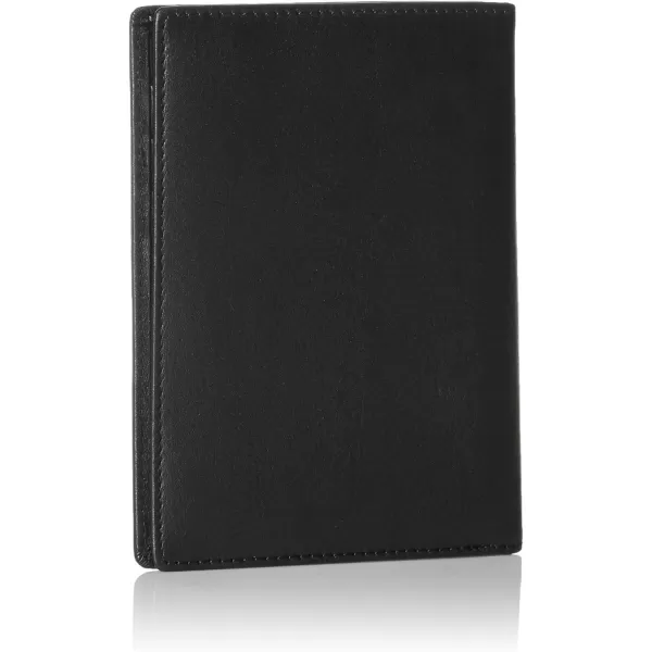 Amazon Basics Leather RFID Blocking Passport Holder Wallet  6 x 4 Inches BlackBlack