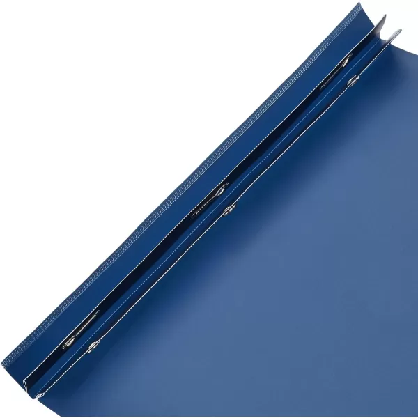 Amazon Basics Letter Size Clear Front Poly Report Cover with Metal Prong  25Pack Assorted Black and Navy25pack