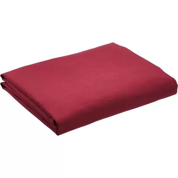 Amazon Basics Lightweight Pleated Bed Skirt Queen Dark GreyFull Burgundy