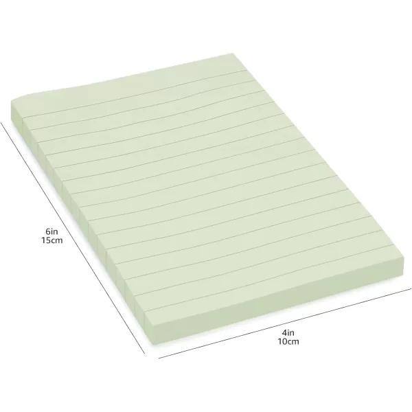 Amazon Basics Lined Sticky Notes 4 x 6Inch Assorted Colors 5PackAmazon Basics Lined Sticky Notes 4 x 6Inch Assorted Colors 5Pack